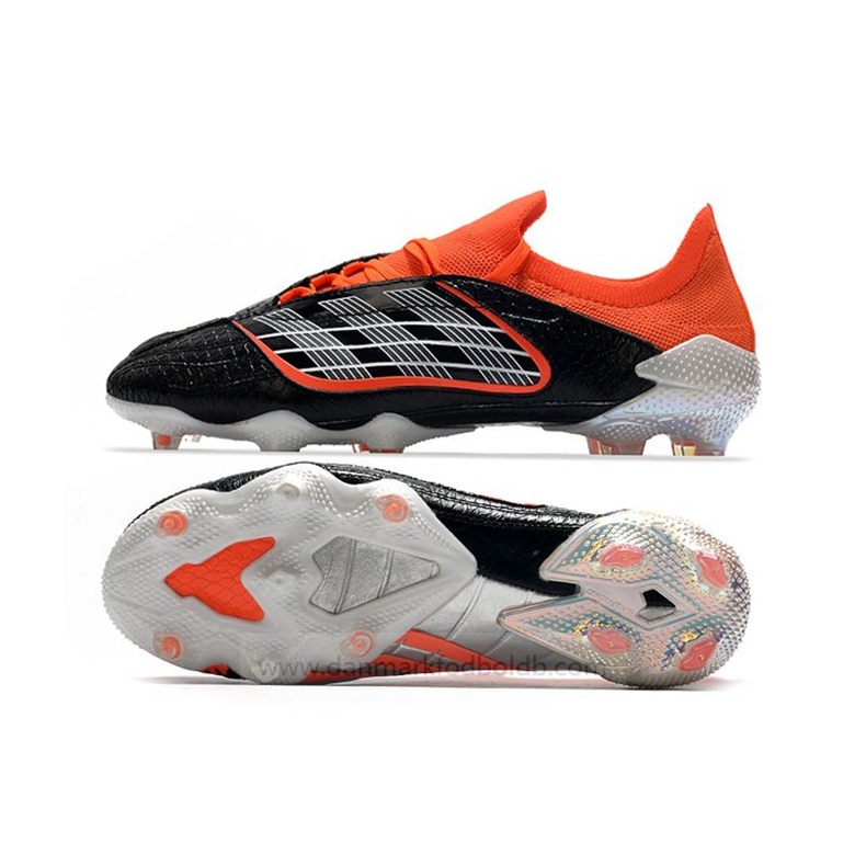 Adidas Predator Archive FG Fodboldstøvler Herre – Orange Sort Sølv